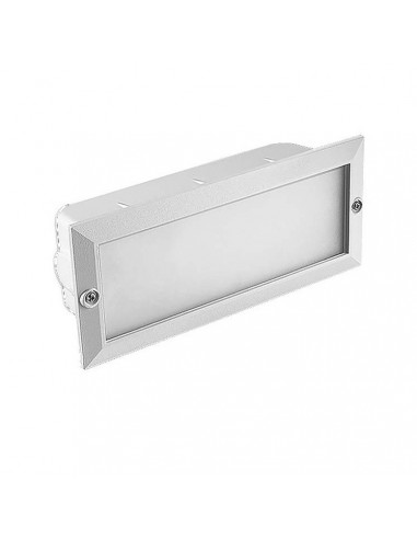 Empotrable exterior HERCULES 05-8961-14-B8 LEDS-C4 1xE27 blanco 24x10cm IP44, Iluminación Exterior