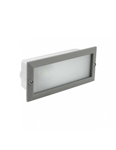 Empotrable exterior HERCULES 05-8961-34-B8 LEDS-C4 1xE27 gris 24x10cm IP44, Iluminación Exterior