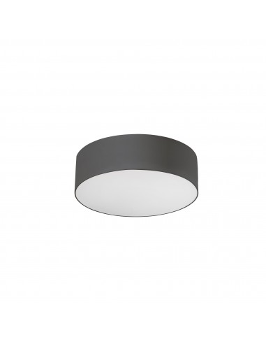 Plafón pantalla en superficie LUNO 15-5923-Z5-OU Leds c4 led 24.5w 3215 lm gris urbano, Plafones de techo