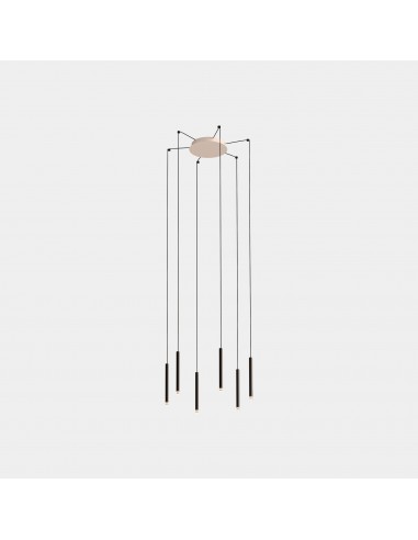 Lampe suspension Candle 6 Bodies LED...