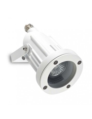 Foco exterior HELIO 05-9640-14-37 LEDS-C4 1xGU10 18x10cm IP65 blanco, Proyectores exterior