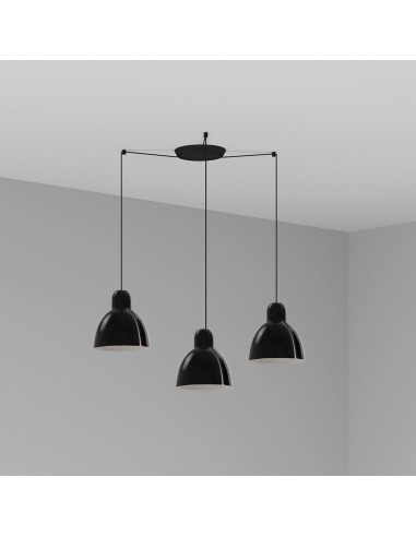 Venice 200 3L Lampe Suspension Noir...