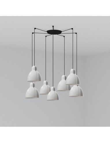 Venice 200 7L Lampe Suspension Blanc...