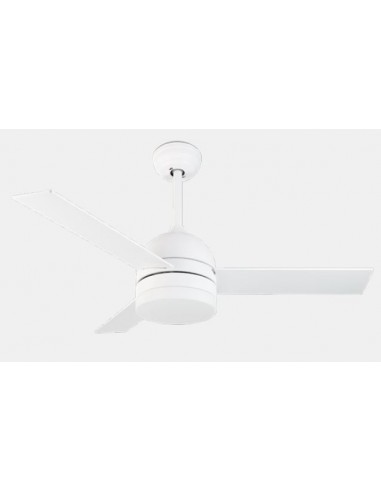 Ventilador INCA blanco VE-0001-BLA LEDS C4 Ø106cm, Ventiladores de techo con luz