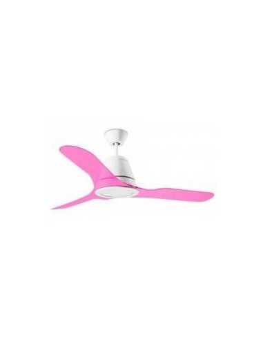 Ventilador TIGA led 18w rosa 30-3249-CF-M1 LEDS C4 Ø132cm, Ventiladores infantiles