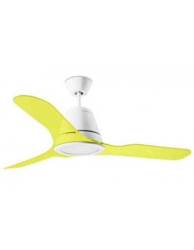 Ventilador TIGA led 18w amarillo 30-3249-CF-M1 LEDS C4 Ø132cm, Ventiladores infantiles