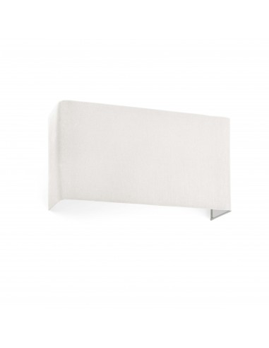 Apliques de pared COTTON 66413 FARO beige hor. sq. 375x200x105 2xe27, Lámparas modernas