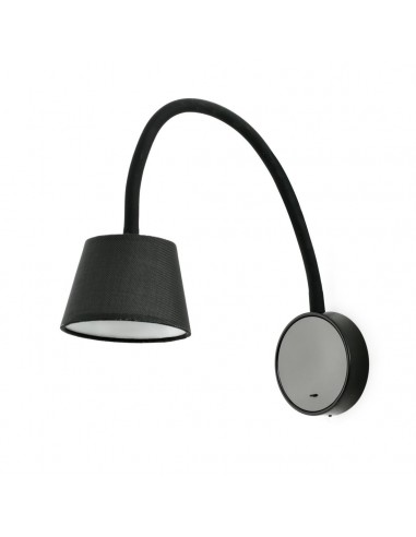 Apliques de pared 62100 BLOME FARO led negro 3w 3000k, Lámparas modernas