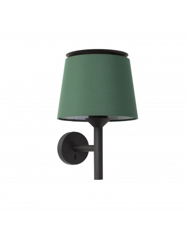 Aplique de pared Savoy 20301-94 Faro negro pantalla verde, Lámparas modernas