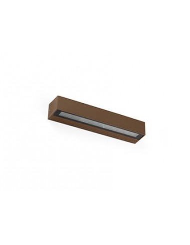 Aplique exterior Doro-20 71905 Faro led 2x10w 3000k marron oxido, Apliques exterior