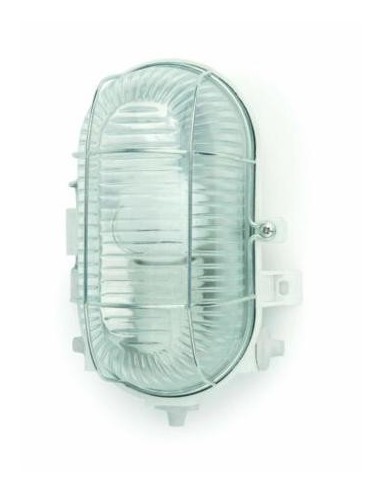 Aplique exterior FARO CRIPTA 71002 cripta blanco 1l e27 - Apliques exterior, Apliques exterior