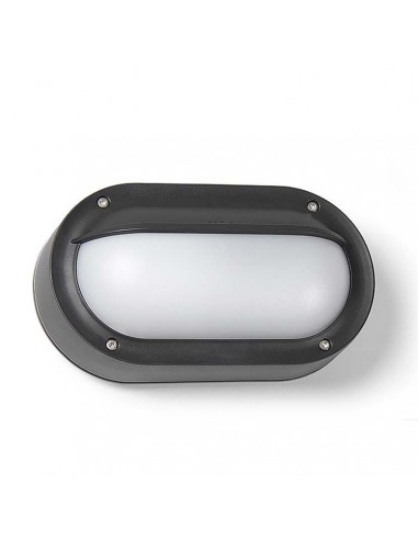 Aplique exterior BASIC 05-9544-Z5-M3 LEDS-C4 1xE27 gris oscuro 22x12cm IP65, Apliques exterior